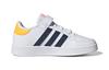 adidas Breaknet EL Little Kid 'White Dark Blue' GW2898