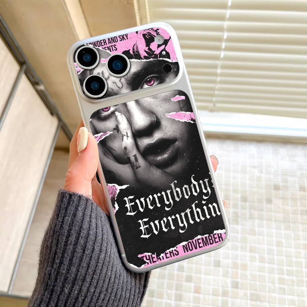 Emo Rapper Lil Peep For IPhone 17 Pro 17 Pro Max Rear Skin Wrap Decal Protective Sticker