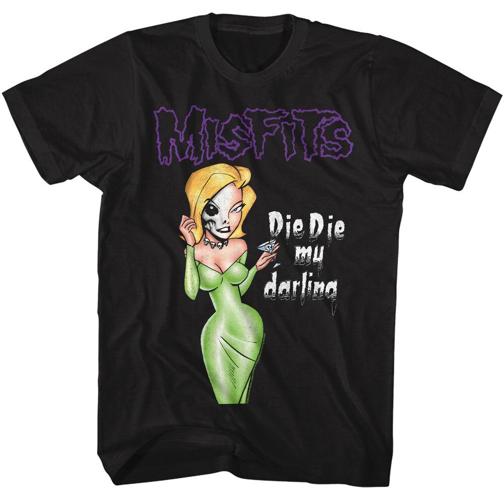 The Misfits Die Die My Darling Chamber Of Chills Men T Shirt Punk Rock Merch XXL
