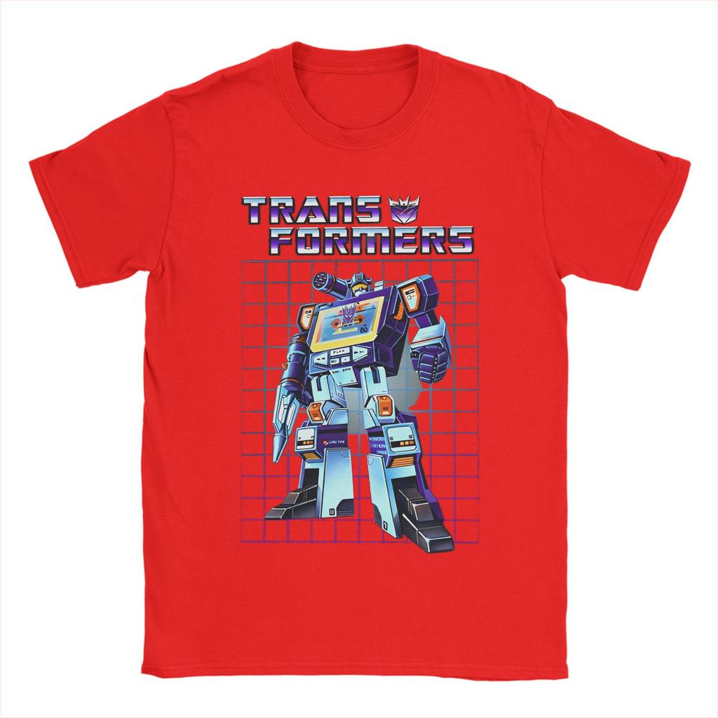 Tricou Transformers Decepticons Soundwave pentru Bărbați Robot Vintage Bumbac Tricou Gât Rotund Mânecă Scurtă Tricou Haine Cadou