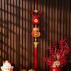 1pcs Generations of Lucky Chinese New Year Pendants Spring Festival Pendants Money Bags Wealth Tassels Housewarming Decorations