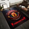 Tappetino per pavimenti design Manchester United, adatto come tappetino antiscivolo per il soggiorno o il divano della camera da letto