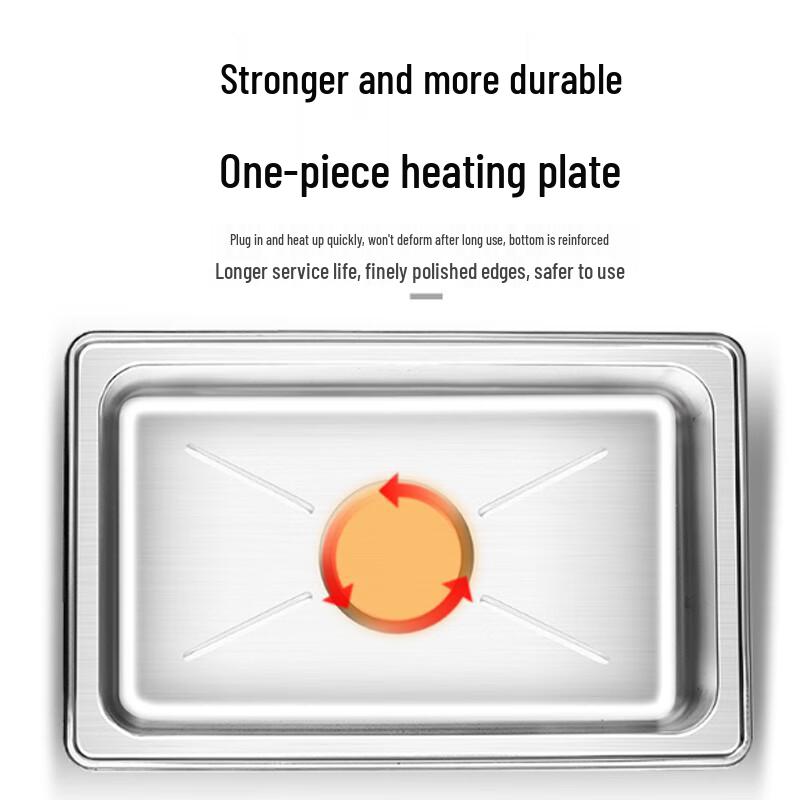 Minna Stainless Steel Touch Control Buffet Food Warmer