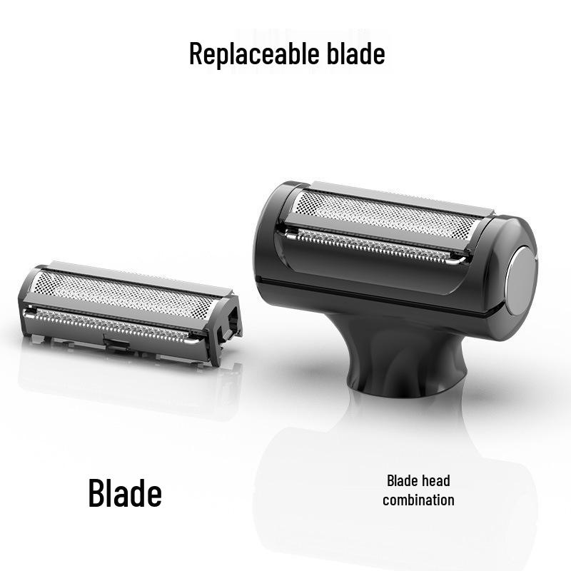 Men's Full Body Washable Electric Razor: Multi-Functional, Portable Hair Trimmer for Private Areas