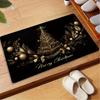 Christmas Carpet Soft Doormat Christmas Tree Romantic Floor Mat Living Room Carpet Rug For Bedroom Welcome Mat Outdoor