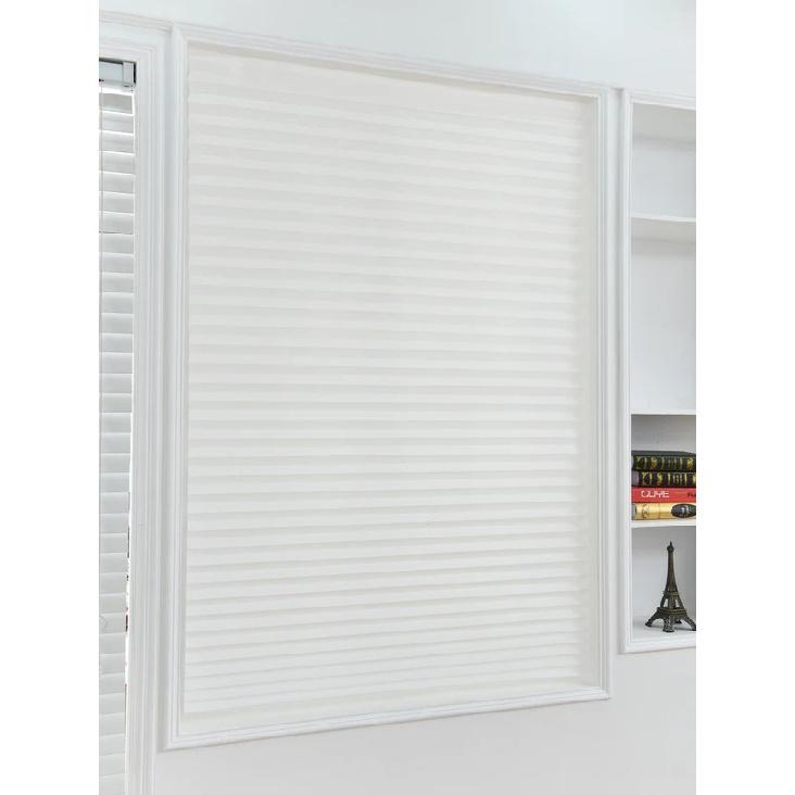 Dropshipping House Apartment Use White Blinds Adhesive Pleated Blinds Shades Window Door To Protect From Sun