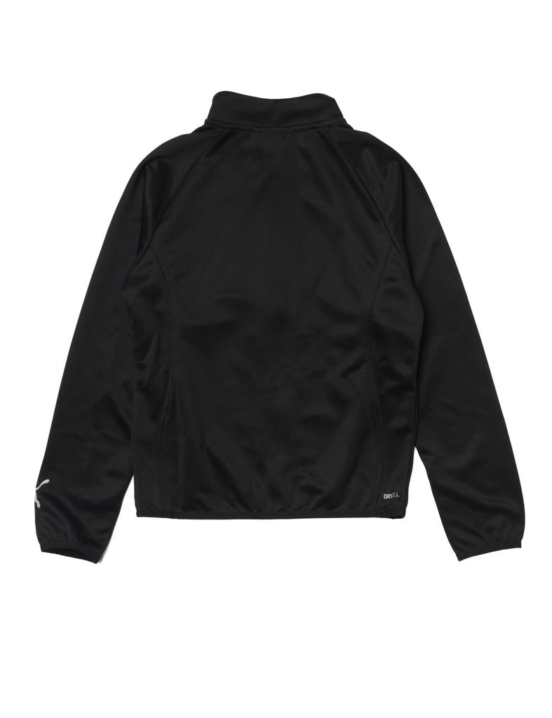 Puma ACTIVE SPORTS Poly Hooded Jacket for Black Full-Zip (681355) Boys, Spring/Summer 2024, (01)