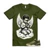 3 Family Affair Olive Sequoia Neutral Sail T Shirt Match ANGEL