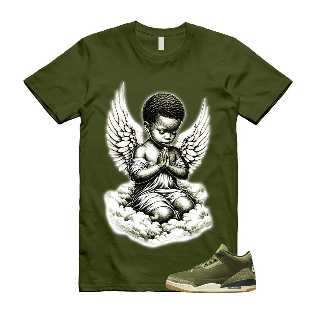 3 Family Affair Olive Sequoia Neutral Sail T Shirt Match ANGEL