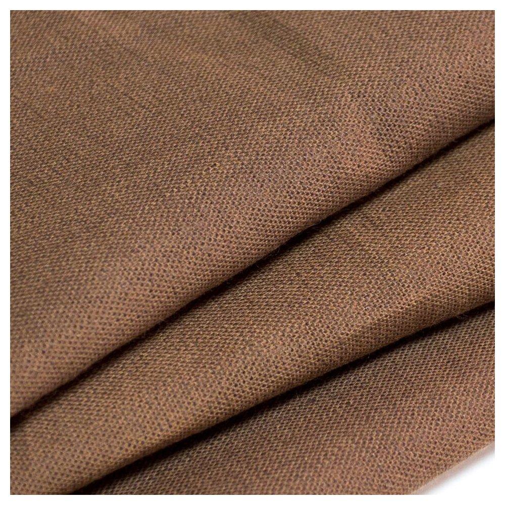 

persimmon tannin plain made in Japanese slab handmade supplies A [creareki] Fabric, dyed, cotton, Japan, style, brown, weave, handicrafts, (width