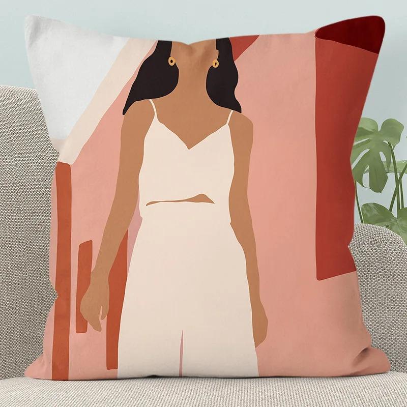 Suitable For Home Sofa Bed Abstract Graphic Modern Cushion Cover Throw Pillow Cover Living Room Decoration
