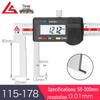 Stainless Steel Digital Vernier Caliper 10-150mm for Inner/Outer Groove Measurement