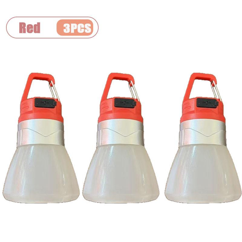 1-5PCS Creative Camping Water Bottle Lantern Outdoor Hiking Portable Multi-Scene Atmosphere Hanging Spotlight Flashlight