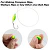 30pcs Foam Fishing Float Fishing Foam Float Conical Shape Fishi Buoy Indicator  Trout