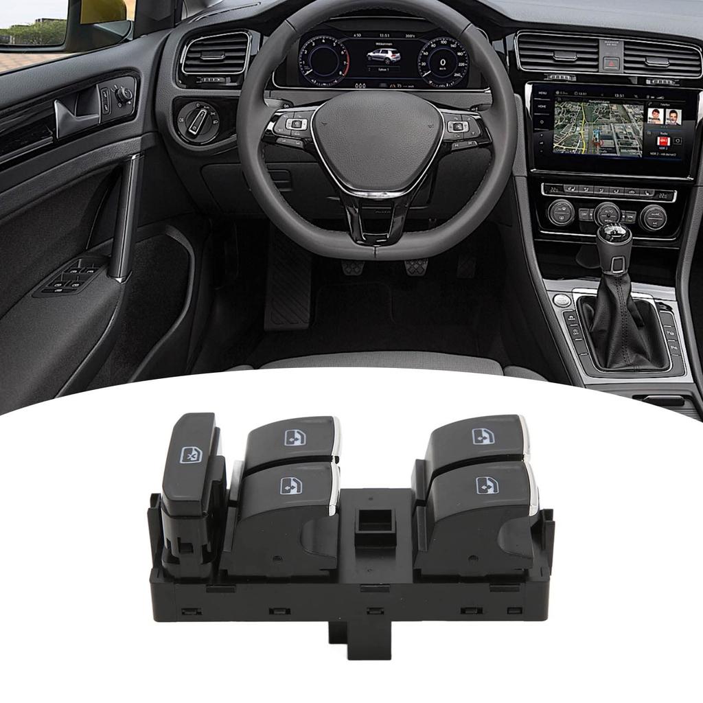 Driver Side Power Master Window Switch for Mk7 2014-2018, Variant 2014-2018, B8 2015- Replacement OE 5GG959857A 5G0959857C 5G0959857E