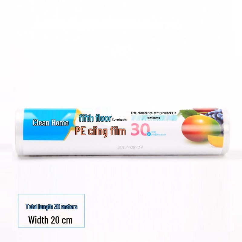 Umweltfreundliche, von Hand reißbare Frischhaltefolie zur Lebensmittelkonservierung (Große Rolle)