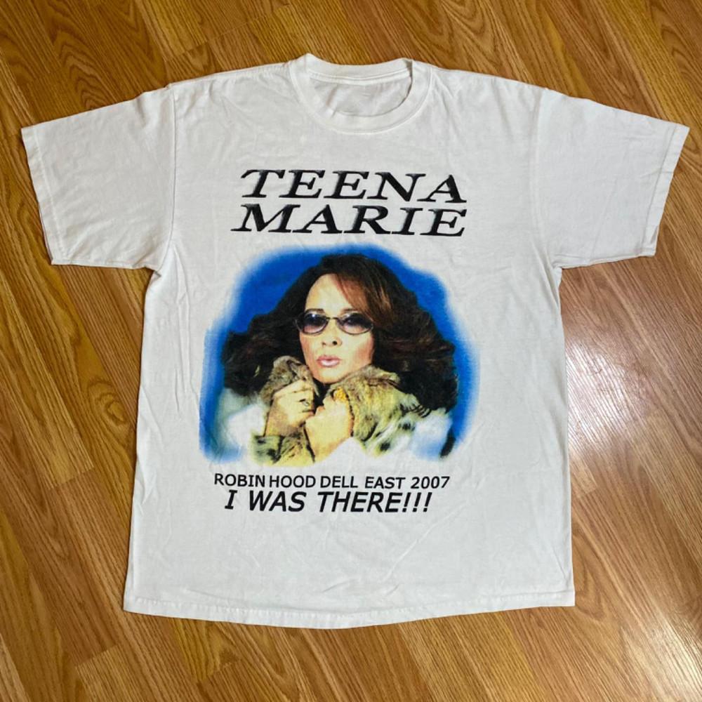 Vintage Teena Marie T-shirt Short Sleeve Full Size S to 5XL BL217 Unisex T-Shirt L