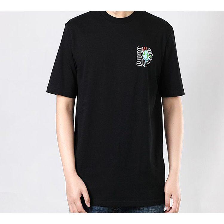 Puma Set-in Sleeve T-Shirt Men's Black 599181-01