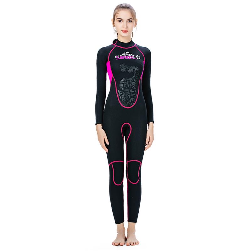 SLINX Women's 3mm Full Body Diving Suit with Sun and Cold Protection