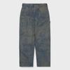 ThIs Is Never That Bleached Double Knee Pant Blue