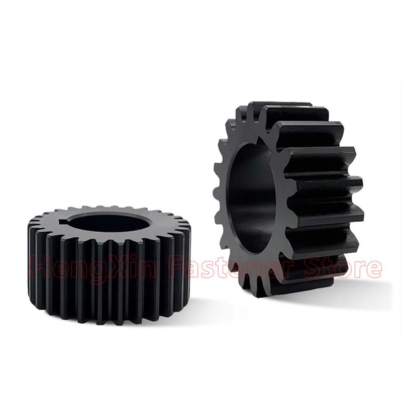 1 szt. 2,5M Koło zębate prostozębne 2,5 Mod 30/32/34/35/36/38/40 Zębów Koła zębate do silników płaskich Stal 45# Koło zębate walcowe Otwór 8-38mm Podziałka 7,85mm