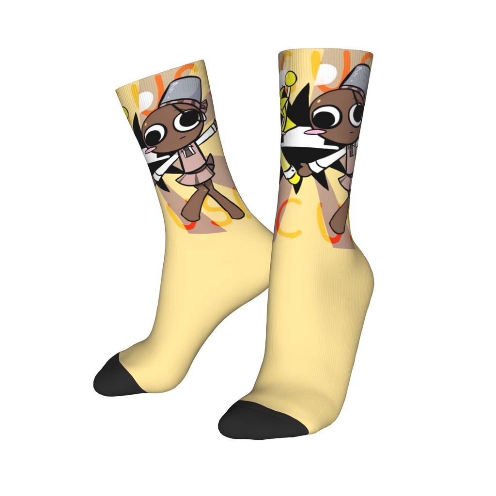 Sprunki Incredibox Socks for Women Men Breathable  Soft Long Socks Sweat Absorbing