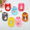 Fleece Pet Vest Small Puppy Cats Clothing Warm Lightweight Wear Cartoon Dog Clothes Chest Size Adjustable Comfort Fit