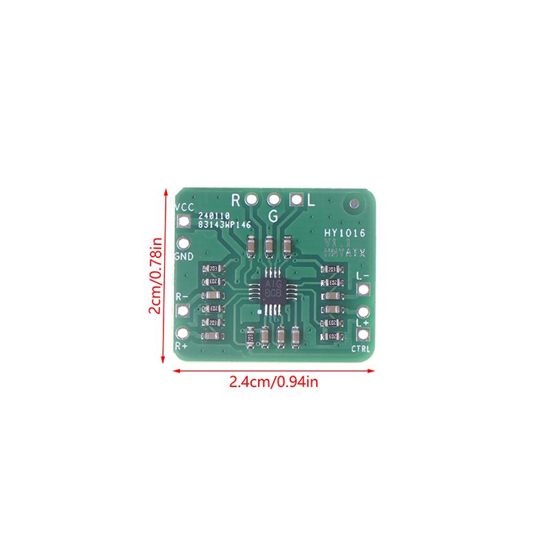 1Pcs Power Amplifier Board Max97220 Differential To Balanced Single-Ended Output Amp Hifi Input 2.5-5.5V
