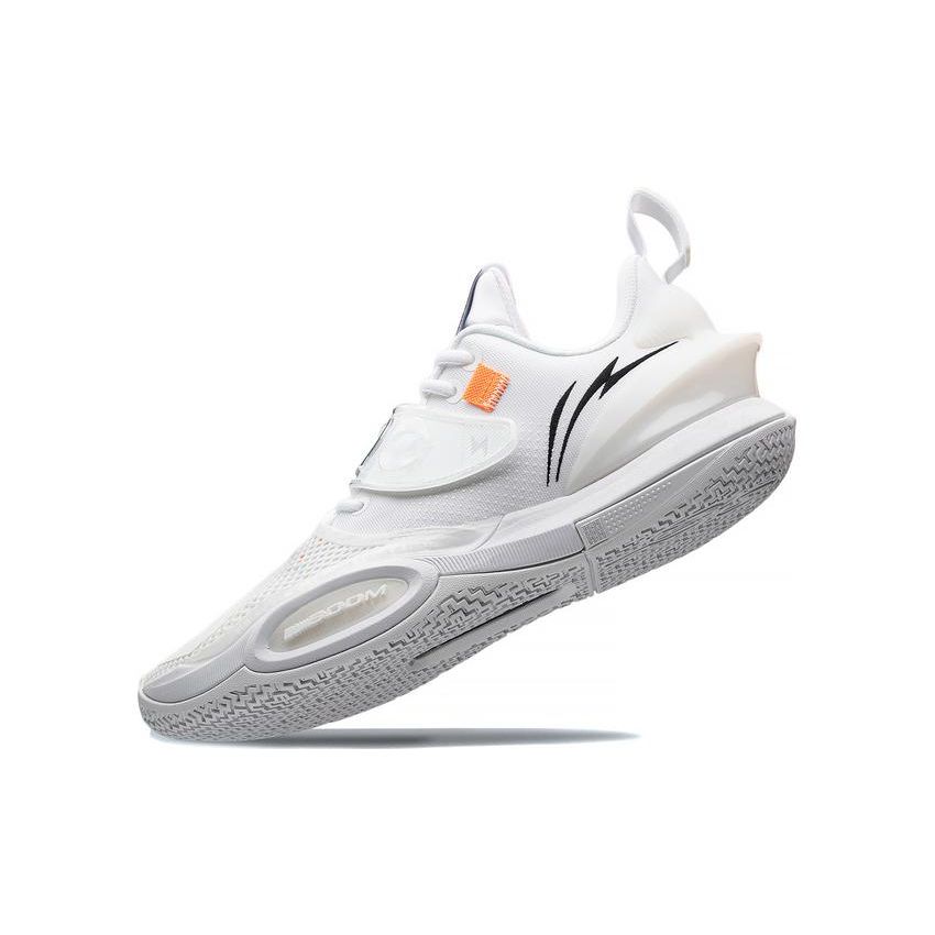 Li Ning All City 10 V2 White Heat Slip Resistant Durable Low Top Basketball Shoes Men Basketball Shoes ABAS059-3