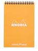 Rhodia Wirebound Pad 5X8.3 Orange Dot