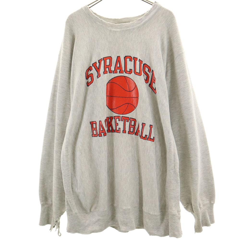 

Champion 80s Old USA made Tricot tag late vintage Long sleeve Reverse weave sweat Men s Used