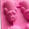 1 PCS Pink Piggy Silicone Mould, Piggy Cake Mould Chocolate Mould, Little Pig Silicone Baking Pan .