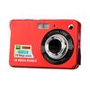 Digitalkamera Mini-Taschenkamera 18 MP 2,7-Zoll-LCD-Bildschirm 8-fach Zoom Smile Capture Anti-Shake mit