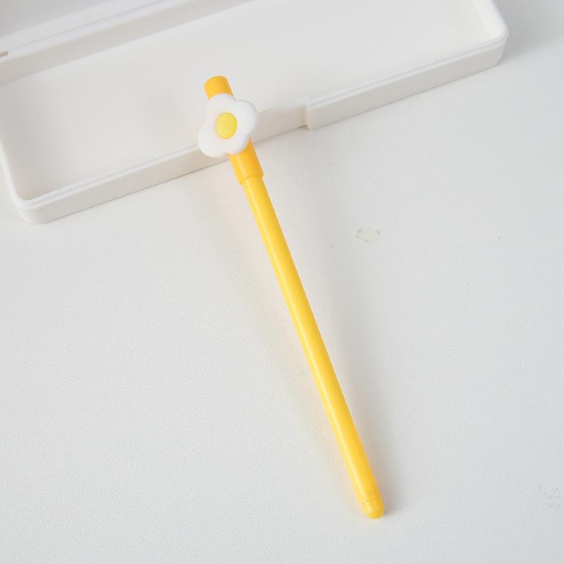 Cartoon Fruit Neutral Pen For Primary School Students Black Ink Creative Stationery