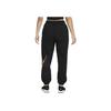 Nike Retro Sports Style Large Logo Print Jogger Pants Women Bottoms Black FJ7732-010