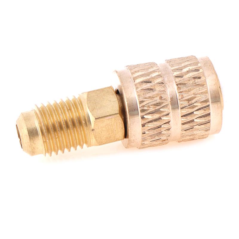 5/16" SAE Female To 1/4" Male for R410a R22 Gauge Hose Vacuum Pump Adaptor