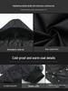 Men's Winter Fleece-Lined Thick Long Cotton Overcoat - Warm, Multi-functional, Cold-Resistant Jacket