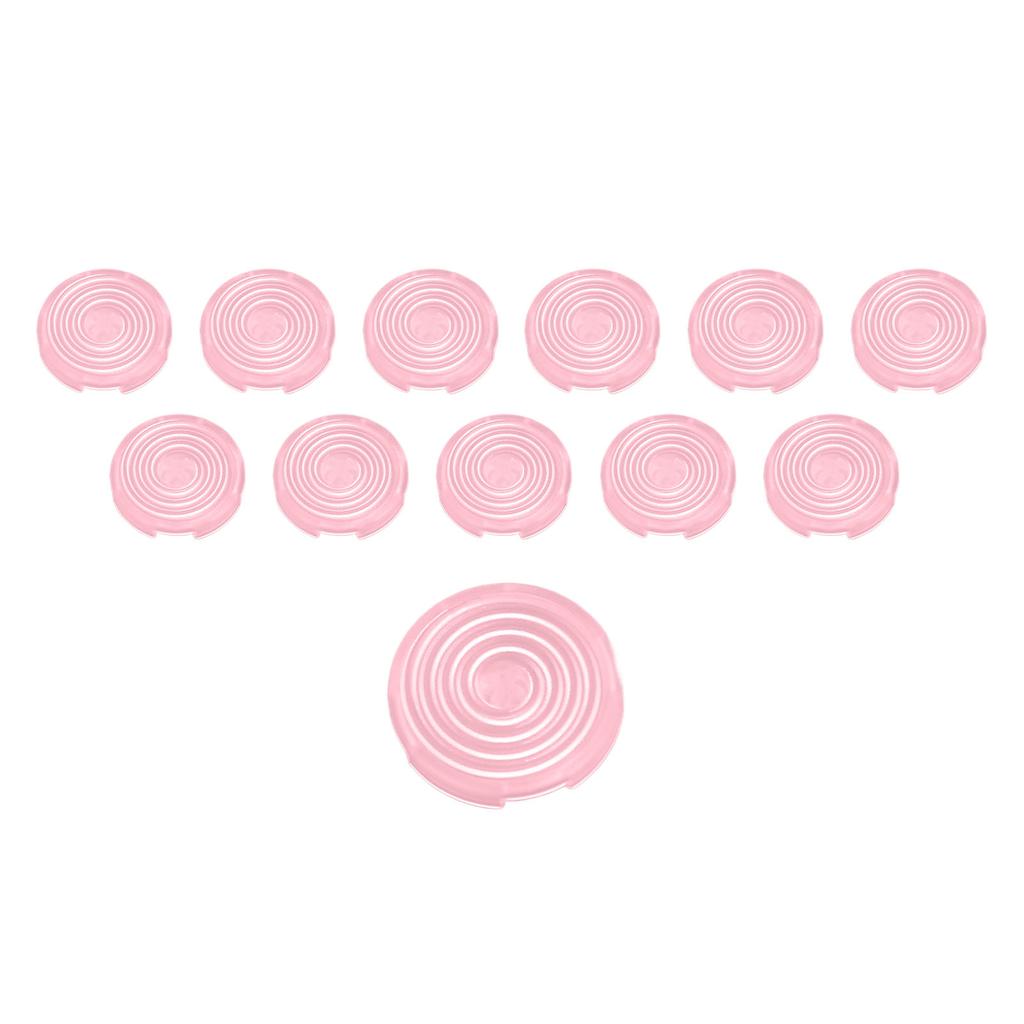 12pcs Arcade Button Cover 20.2mm 25.3mm Mechanical Push Button Cover for Kailh for Cherry for Akko for Glorious Switches