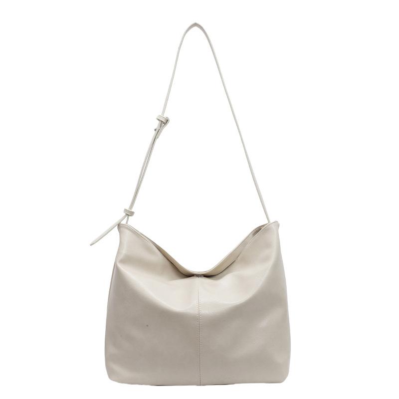 Retro fashion large-capacity shoulder bag women's new autumn trendy casual tote bag textured underarm bag