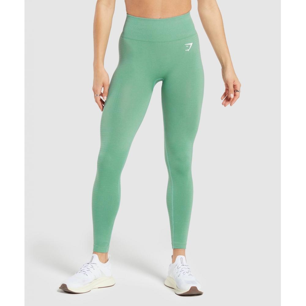 

GYMSHARK Vital Seamless 2.0 Leggings Lagoon Green Marl B1A2B ECH4 S