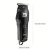Portable electric hair clipper with USB charging for hair and beard trimming, suitable for families to give as a Father's Day or holiday gift to men