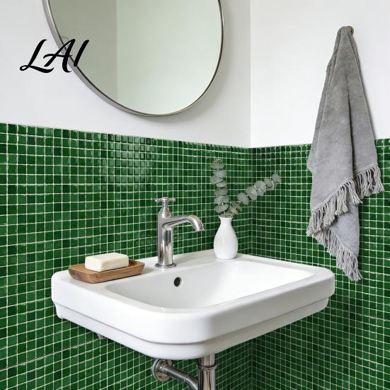 Waterproof Kitchen Backsplash Decal 10Pcs 3D Mosaic Wall Sticker Oil-Proof Tile Decal Peel And Stick Stickers Backsplash Self-Adhesive Bathroom