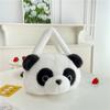 Fashion Plush Cartoon Bag Large Capacity Cute Berry Bear Pineapple Pupp Squirrel Shoulder Bag Tote Bag Panda