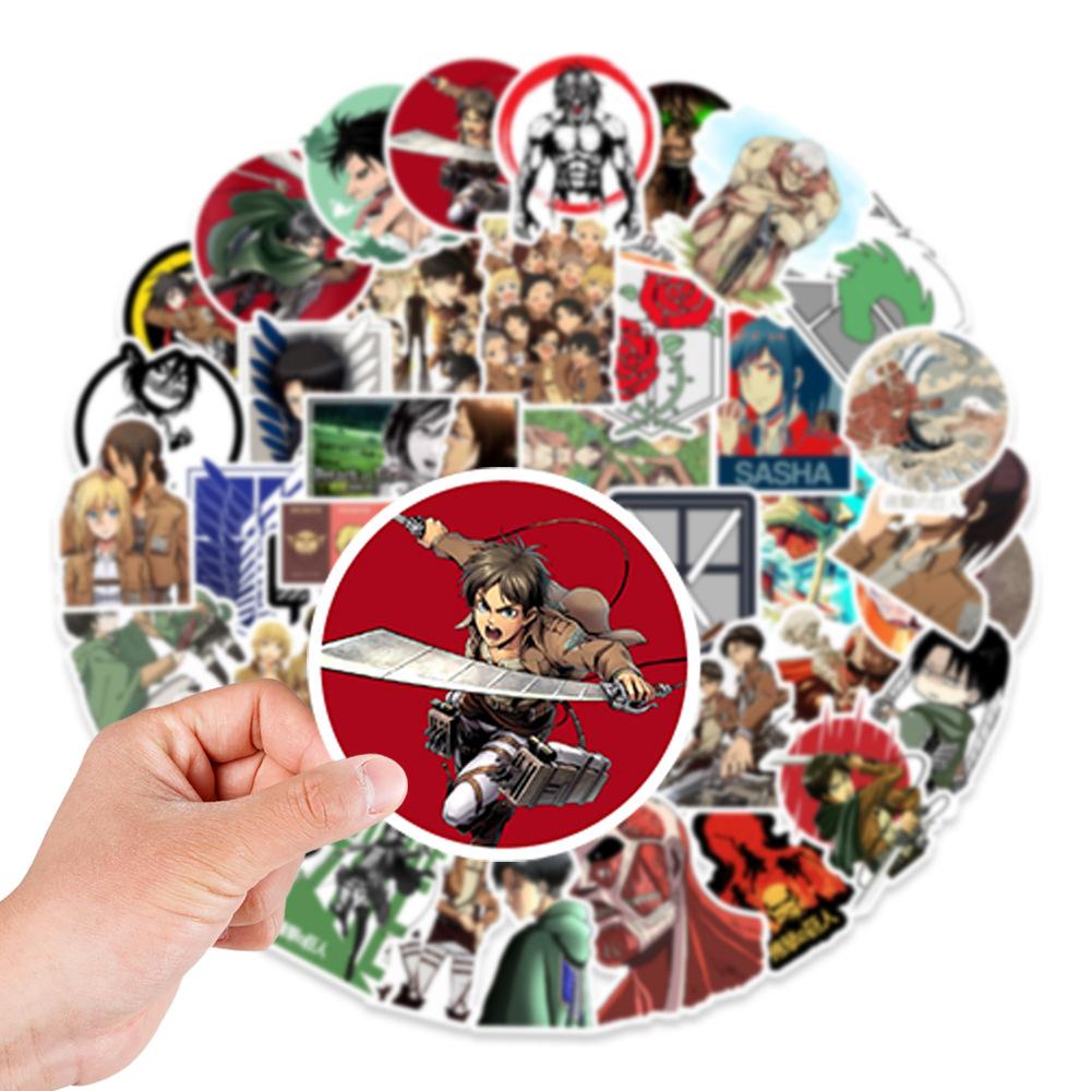 50 Cartoon Stickers Car Computer Suitcase Laptop Decoration Stickers Hand Account Graffiti