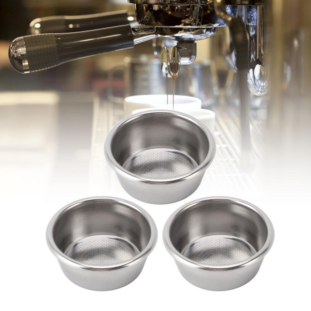 3pcs set 2 Cups Portafilter Filter Basket 54MM 54MM Coffee Filter Basket For Home Baristas
