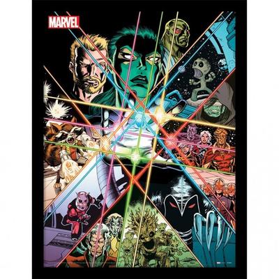 Core Characters Framed Poster
