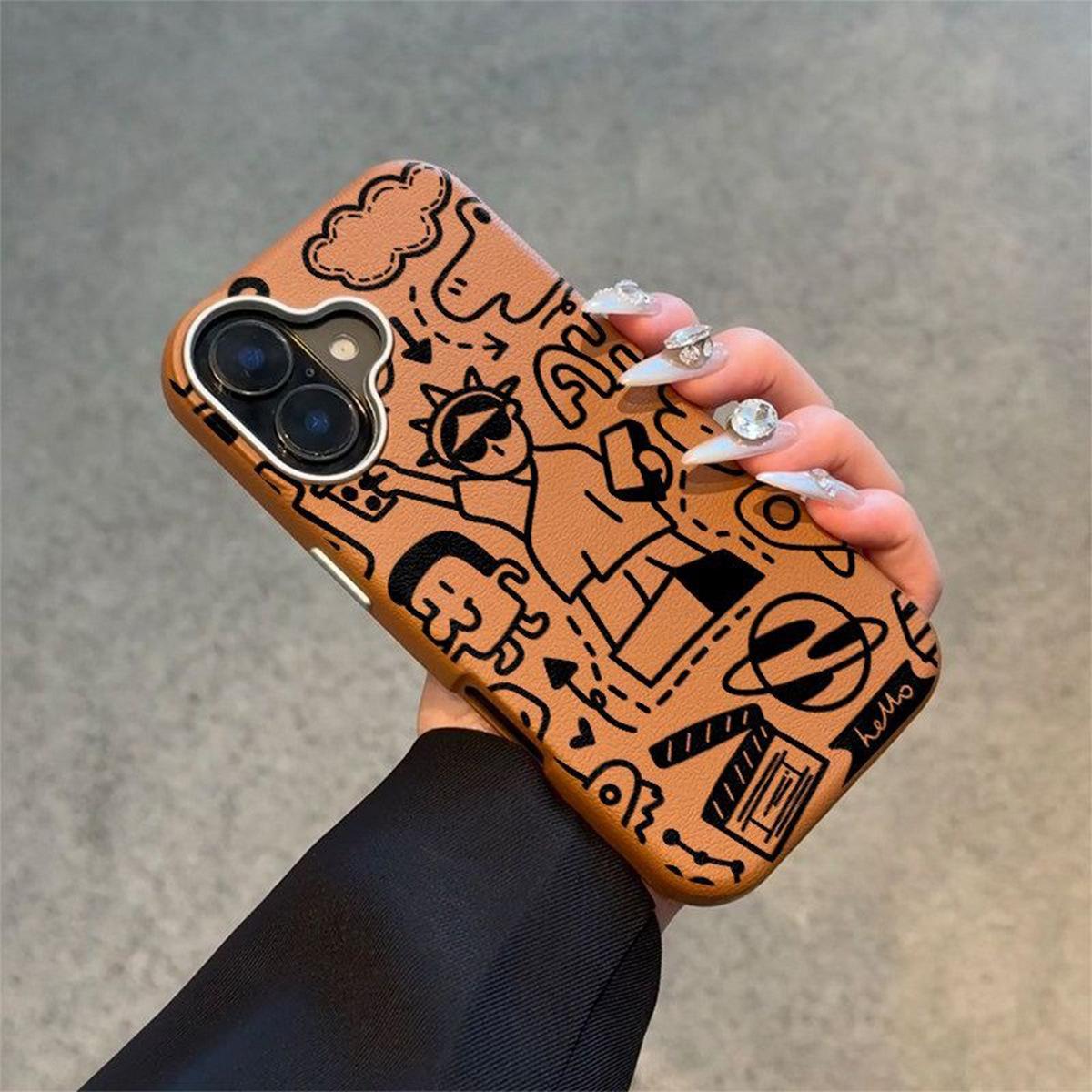 

Creative Trendy Brand Funny Statue of Liberty Phone Case for Apple and IPhone 15 Can Be Used As A Magnetic Phone Case For iPhone 16PROMAX