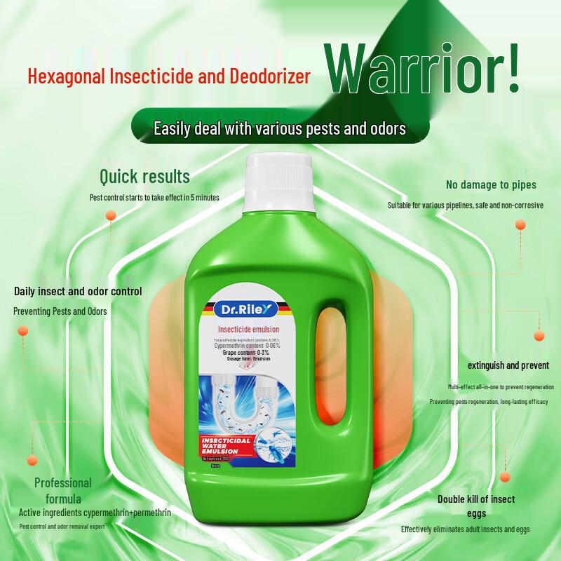 DR.RILEY Drain & Pipe Insect Killer