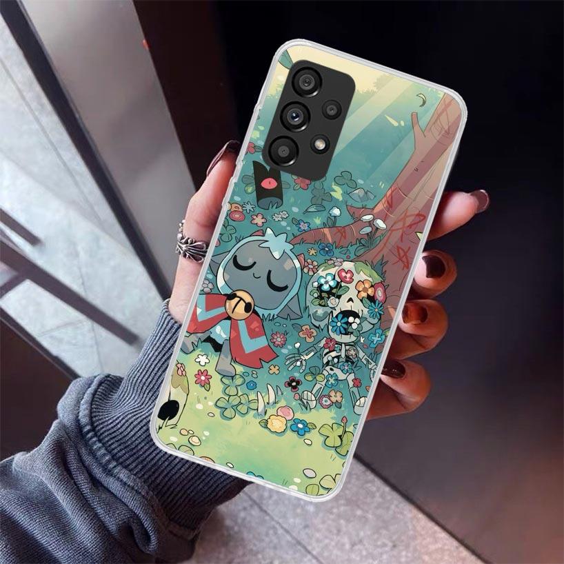 Game C-Cult Of The Lamb Phone Case For Samsung Galaxy A52 A51 A50S A32 A22 A12 A02S A72 A71 A31 A70 A30S Note 20 Ultra 10 Plus S