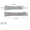 18mm 20mm Stainless Steel Strap Vintage Metal Watchband High Quality Strap for Casio F-91W F105 F108 A158W A168 AE1200 AE1300